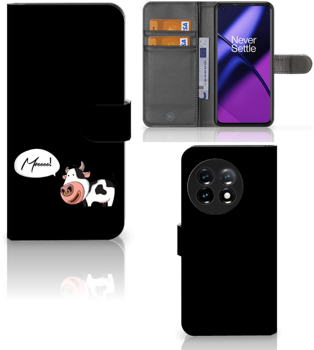 OnePlus 11 Leuk Hoesje Cow