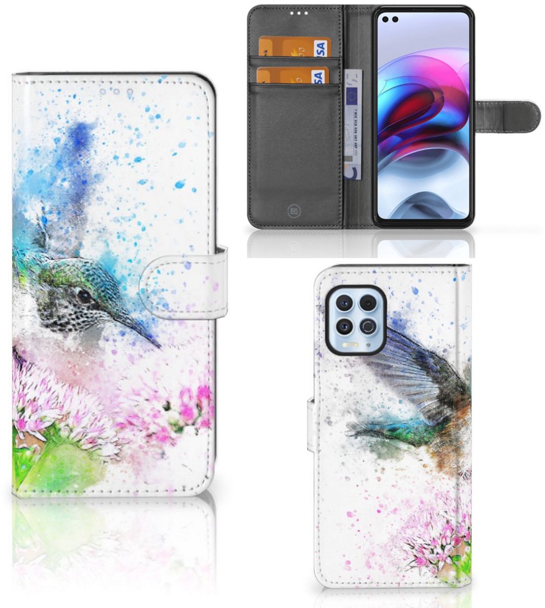 Hoesje Motorola Moto G100 Vogel