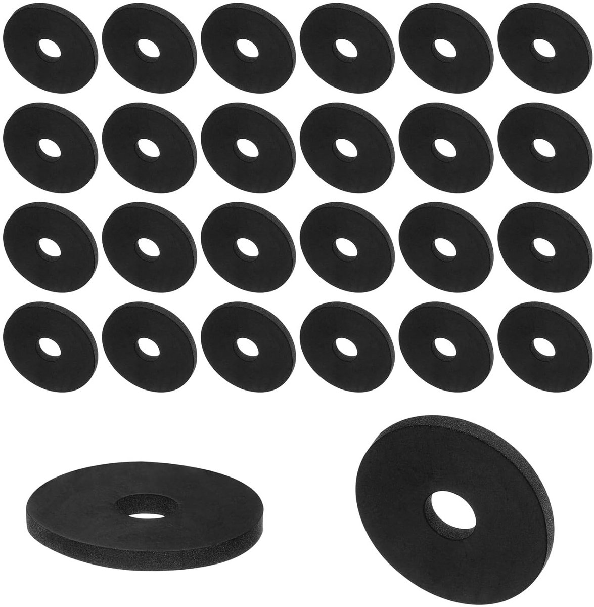 30 stuks rubberen afstandhouders 20 mm voor trillingsdemping en stabiliteit