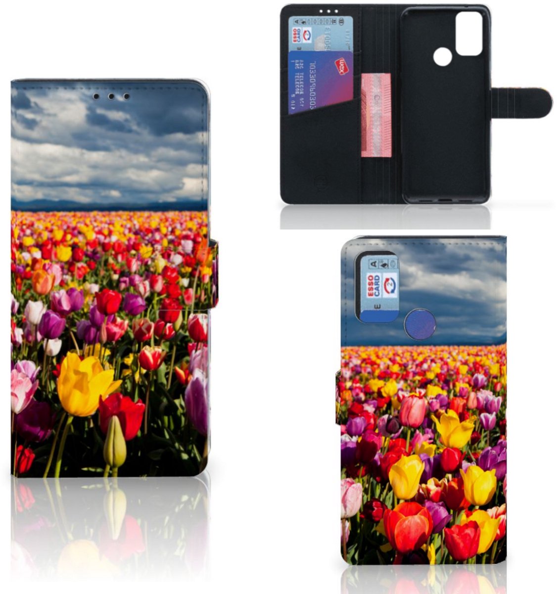 Alcatel 1S (2021) Hoesje Tulpen