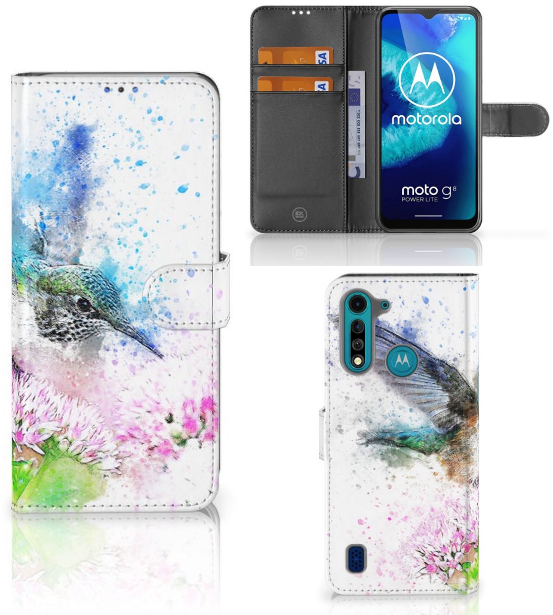 Hoesje Motorola G8 Power Lite Vogel