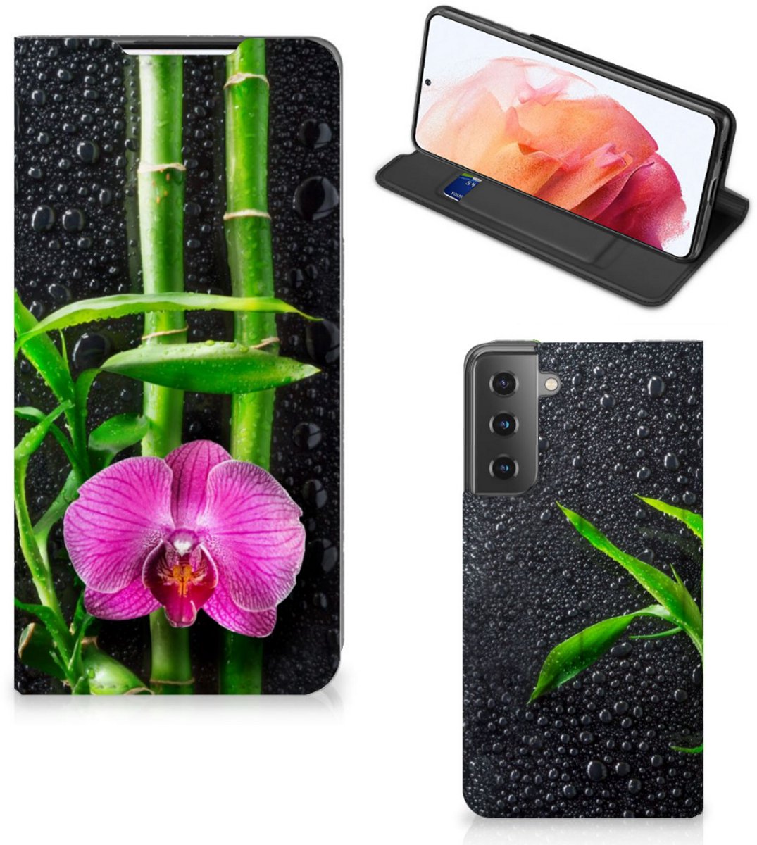 Samsung Galaxy S21 Smart Cover Orchidee
