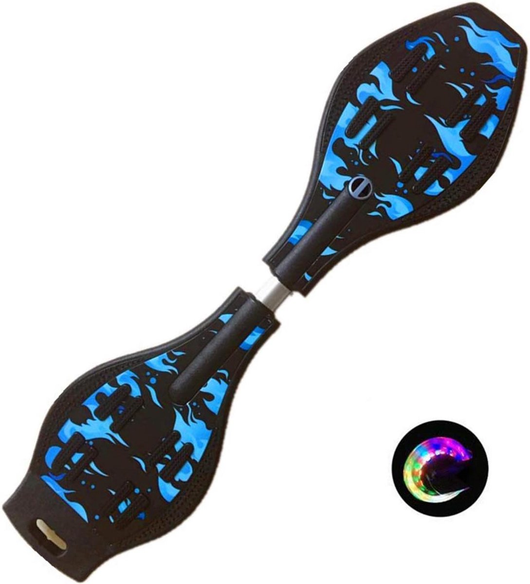 Waveboard voor kinderen veelzijdig skateboard voor tricks en stunts Blauw