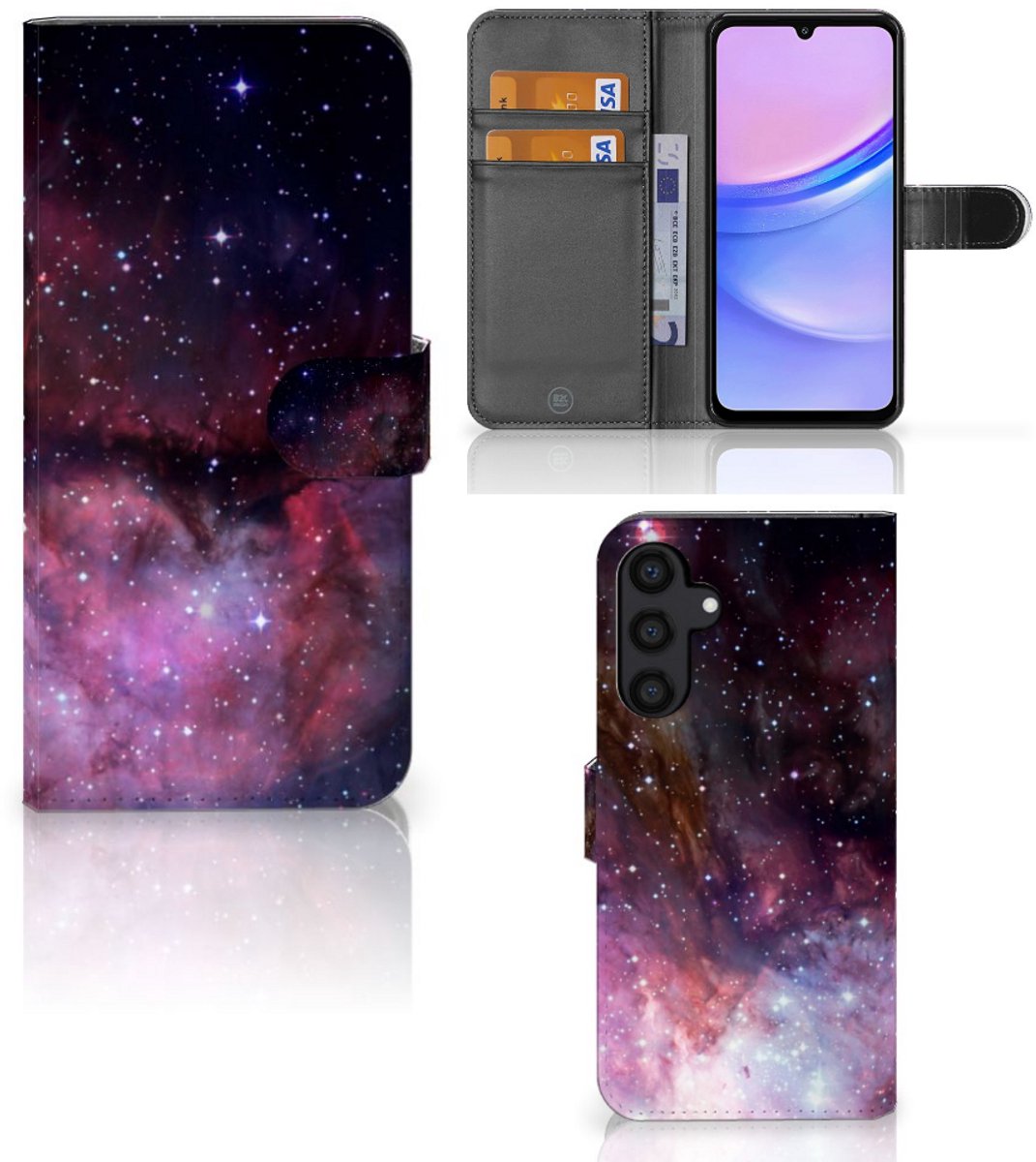 Book Case voor Samsung Galaxy A15 Galaxy