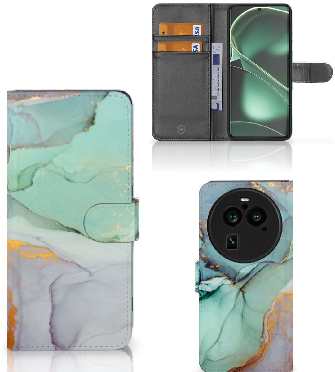 Hoesje voor OPPO Find X6 Pro Watercolor Mix