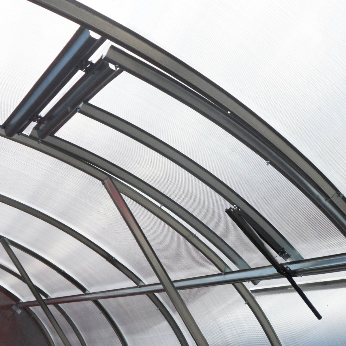 BALTIC LT Dakraam voor Serre - Automatische Raamopener - Polycarbonaat - Duurzaam en Gebruiksvriendelijk - Efficiënte Ventilatie