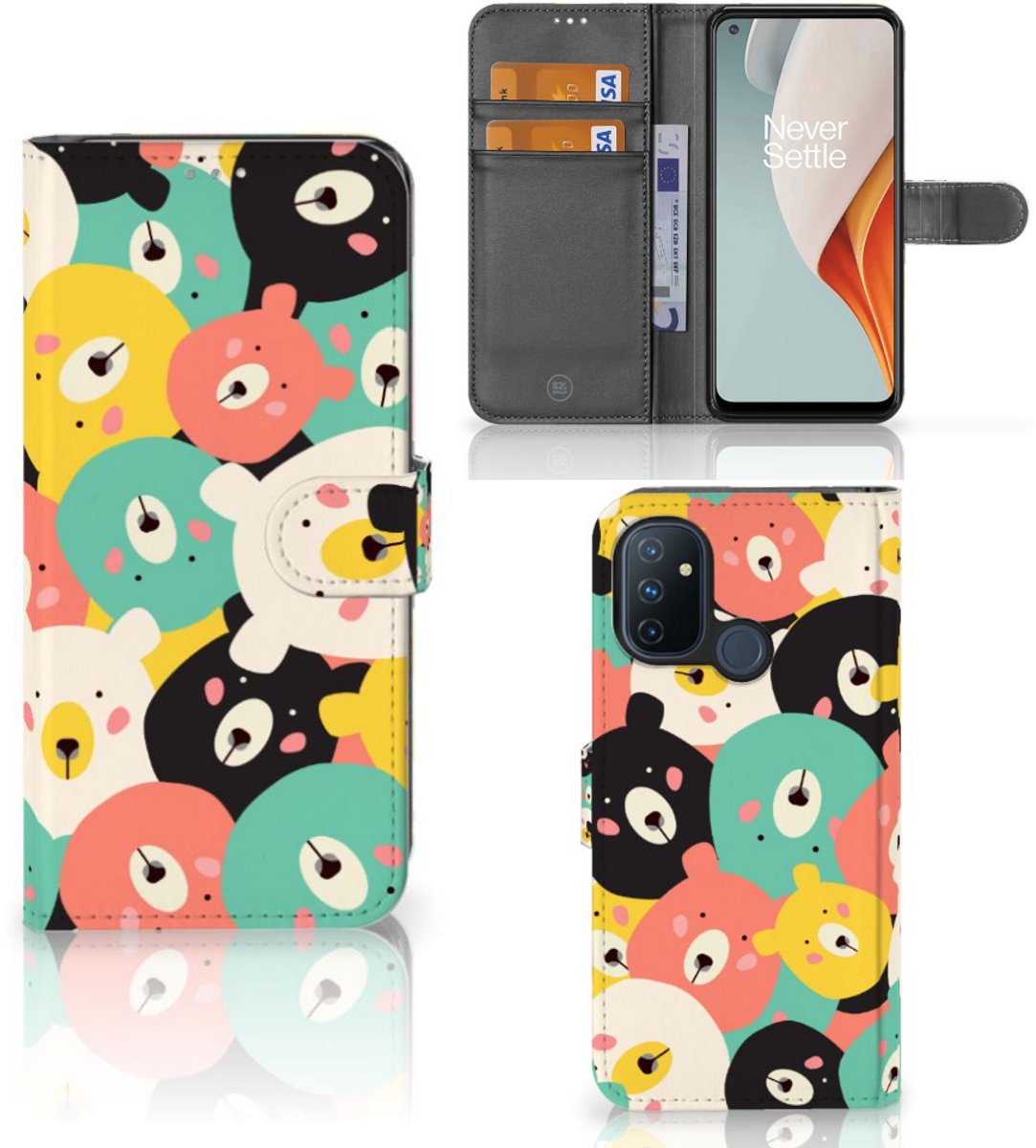 OnePlus Nord N100 Leuk Hoesje Bears