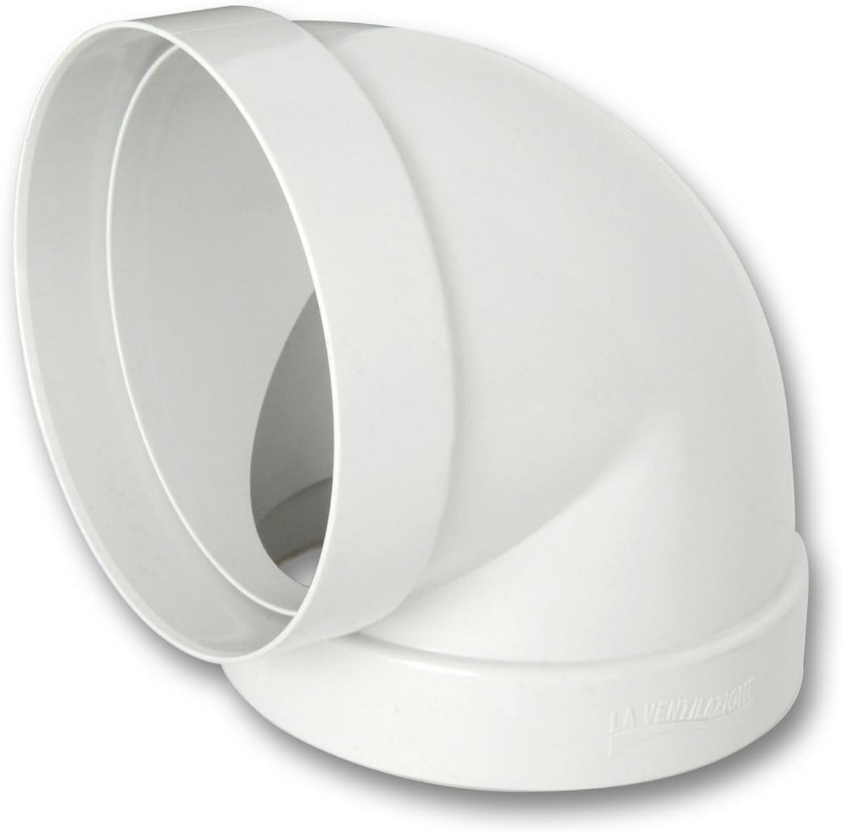 Curve-ventilatie 90° F/F voor gekanaliseerde ventilatie | 100 mm diameter