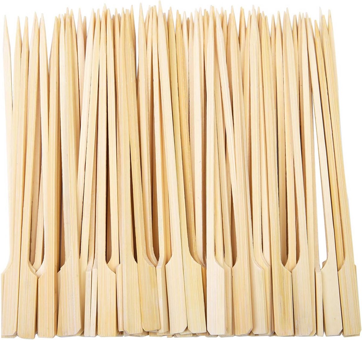 100 Stuks Bamboe Spiesjes voor Barbecue, Cocktails en Parties