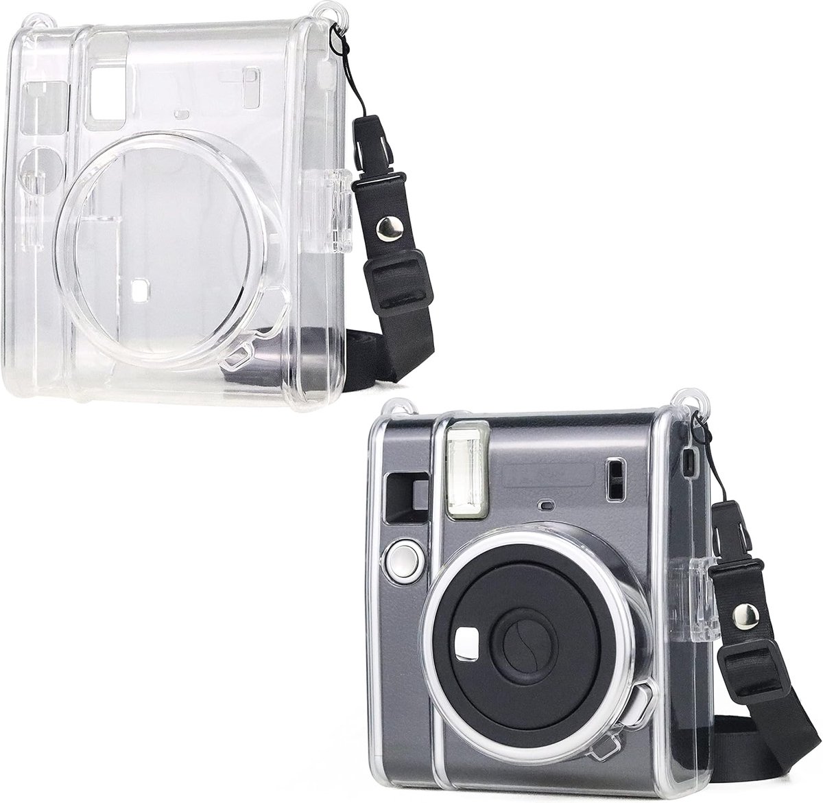 Transparante cameratas voor instant camera - PVC hoes voor bescherming