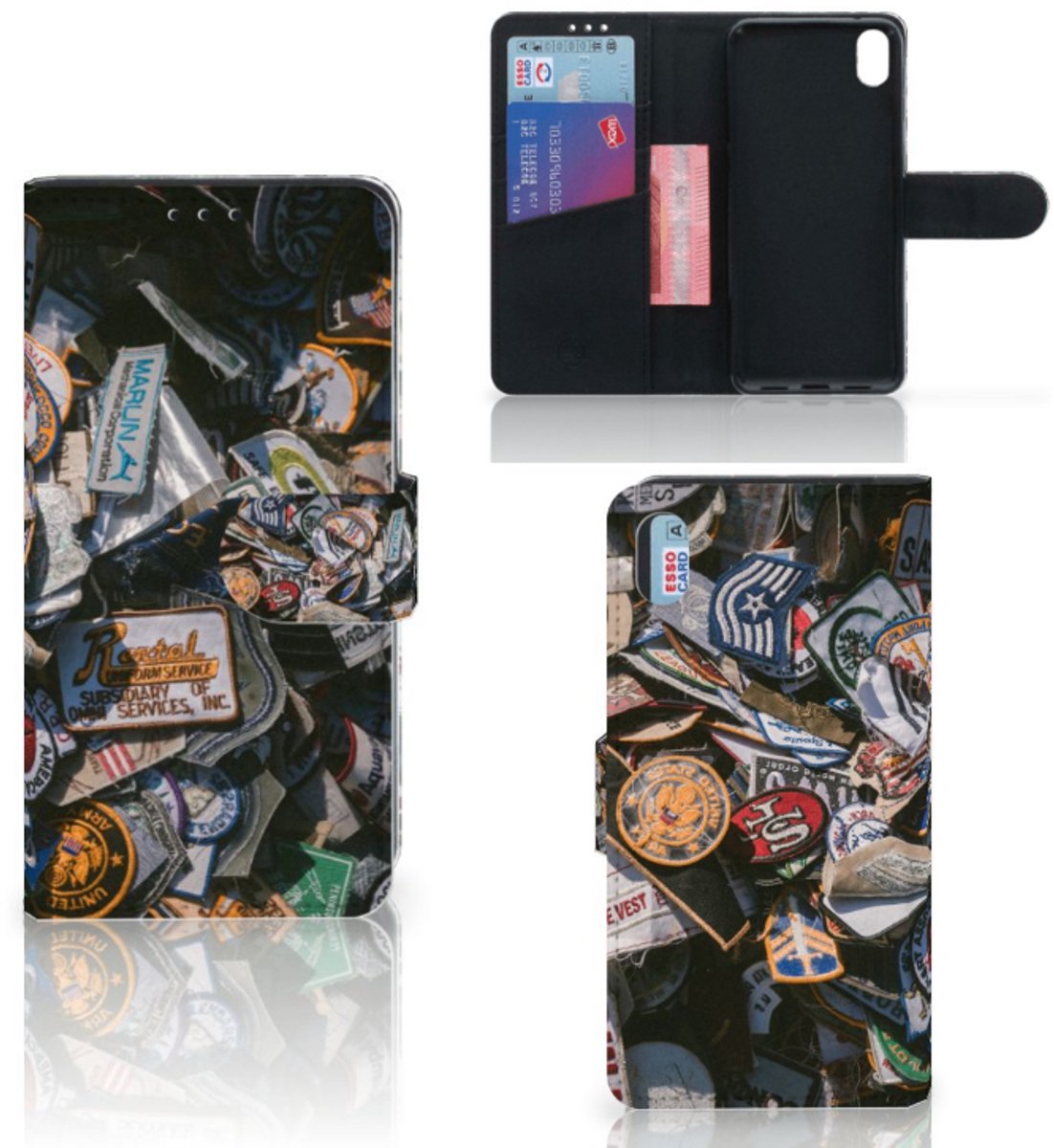 Xiaomi Redmi 7A Telefoonhoesje met foto Badges