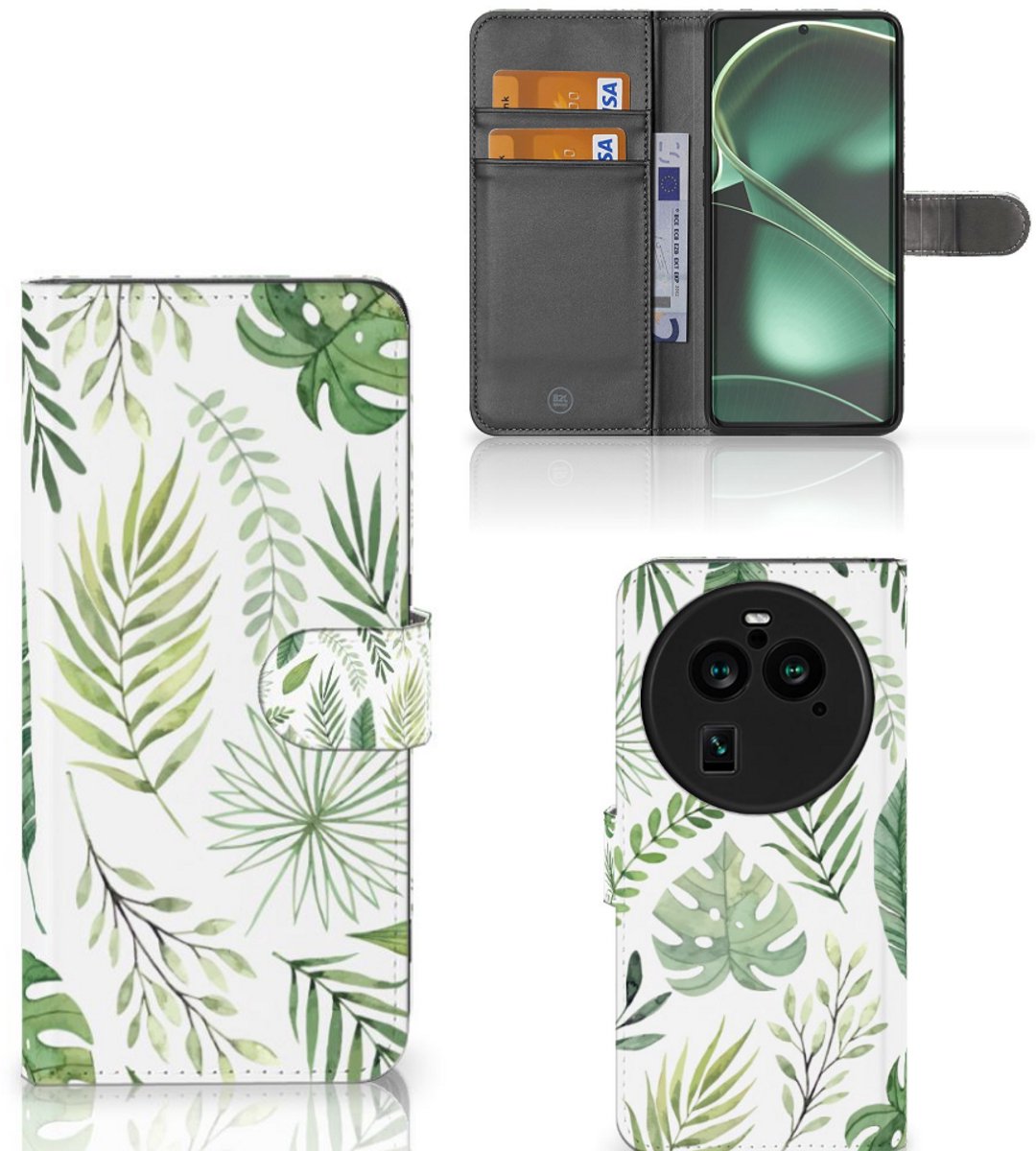 OPPO Find X6 Pro Hoesje Leaves