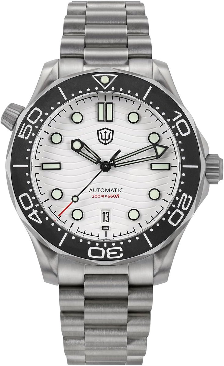 Automatische Duikhorloge 39mm met Saffierglas en 200m Waterdicht