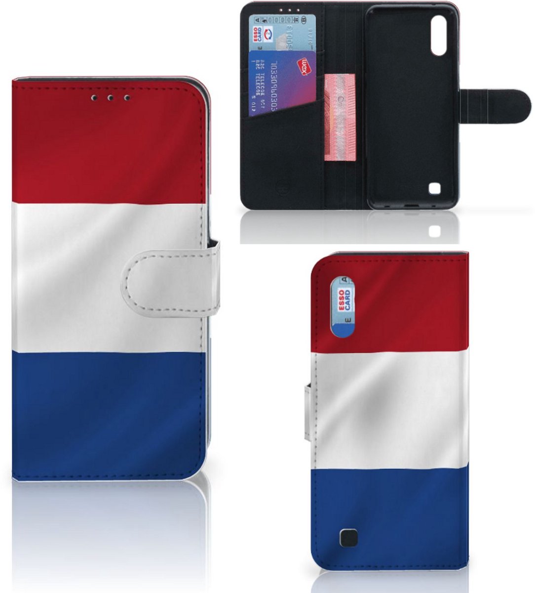 Samsung Galaxy M10 Bookstyle Case Nederlandse Vlag