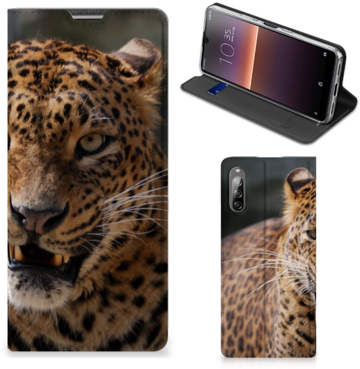 Sony Xperia L4 Hoesje maken Luipaard