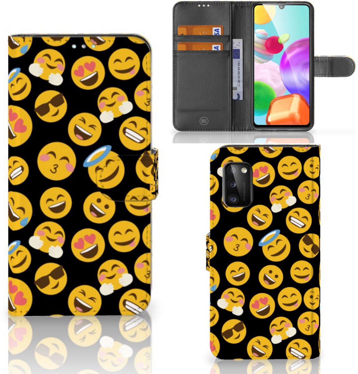 Samsung Galaxy A41 Telefoon Hoesje Emoji