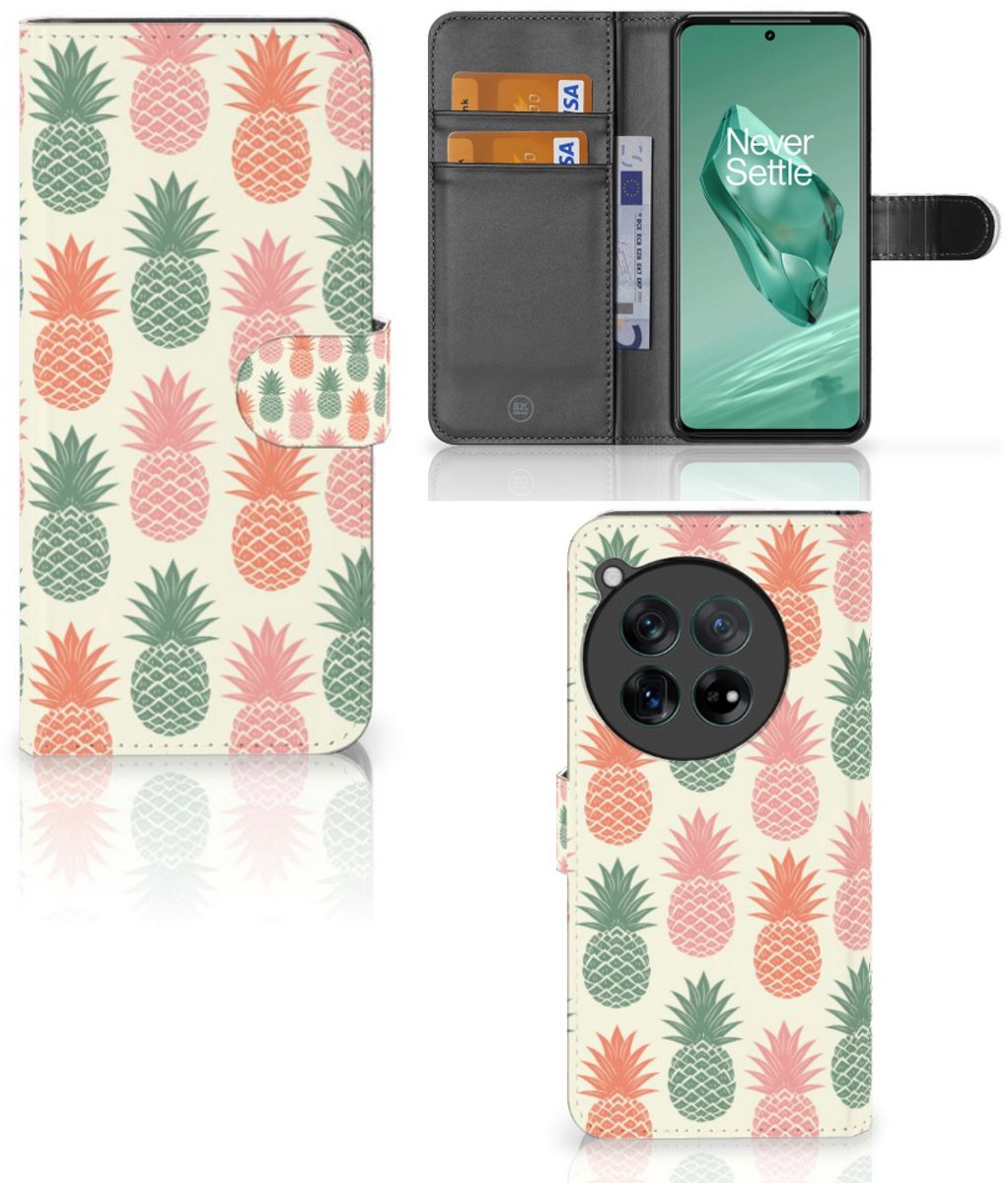 OnePlus 12 Book Cover Ananas