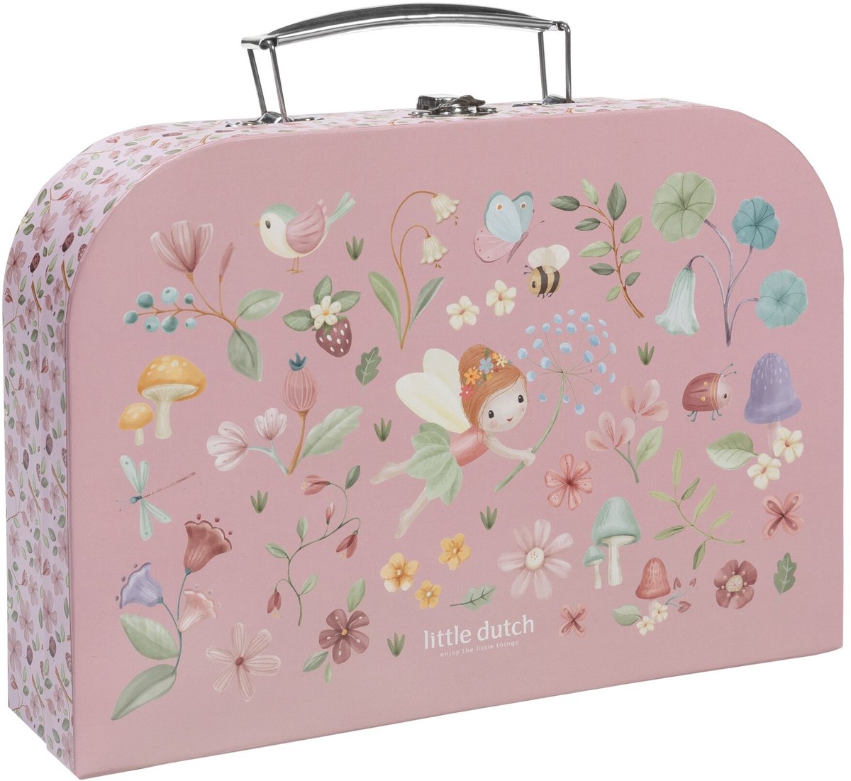 Little Dutch knutselkoffer Rosa Fairy Garden - creatief speelgoed - cadeautip — afbeelding 2