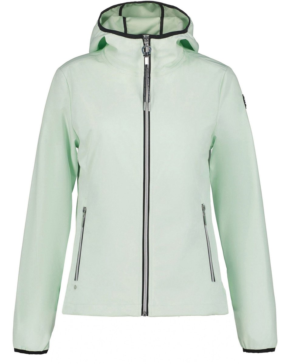 Luhta Innola Softshell Jas Dames Lichtgroen