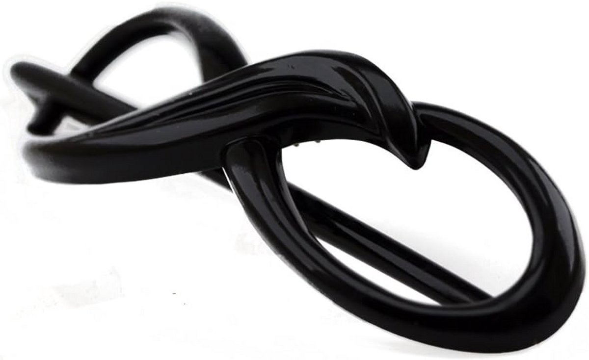 Decoratieve Haarspeld Vorm Libelle Zwart 8 cm