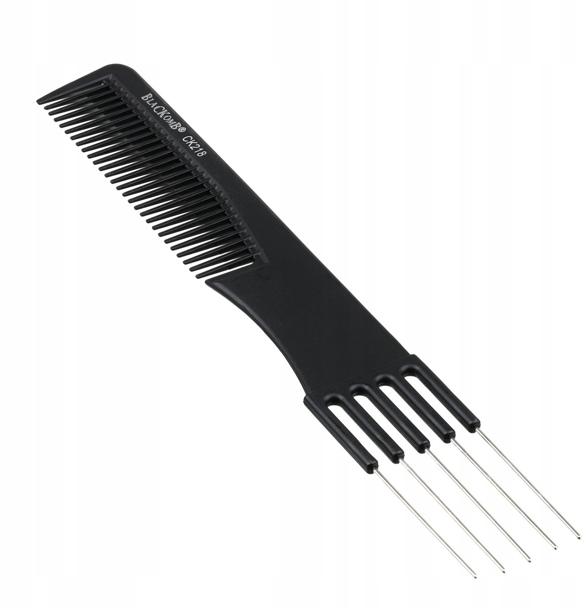 Haarstyling Kam voor het Touperen - Professionele Haaraccessoires - Metaal, Carbon, Voor Volume