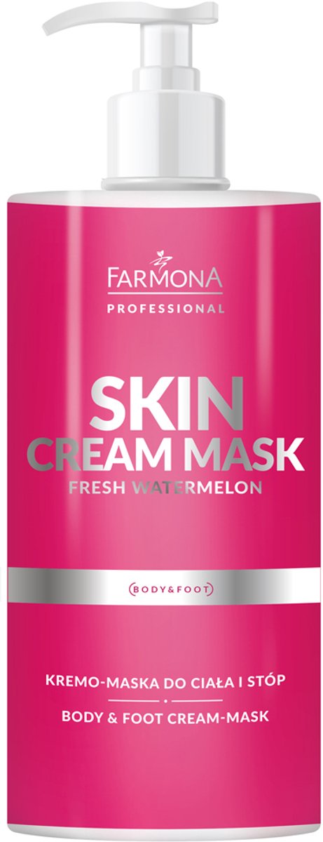 Farmona Watermelon - Voedende Kremmasker voor Lichaam en Voeten - Met Shea Boter, 500ml