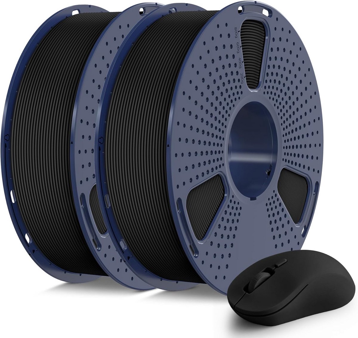 Matte PLA Filament 1.75 mm voor 3D Printers - 2kg Set