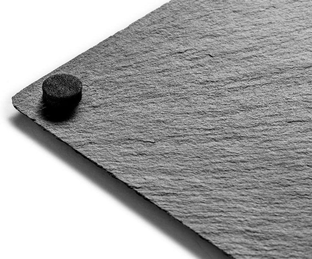 Natuurlijke Leisteen Serveerplank Rechthoekig 20x30 cm voor Sushi, Kaas en Buffet