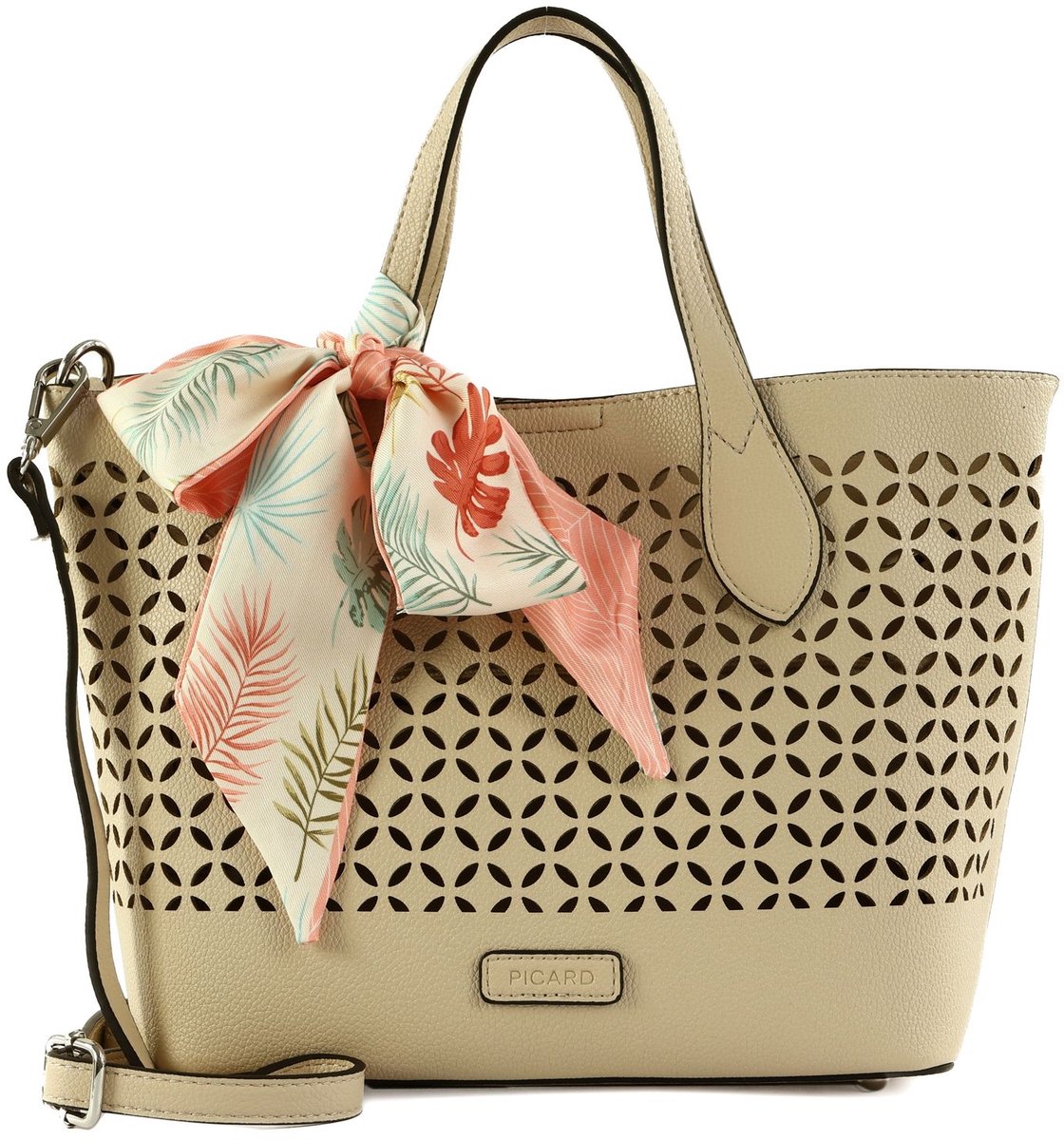 PICARD schoudertas Menton Cityshopper Cookie beige