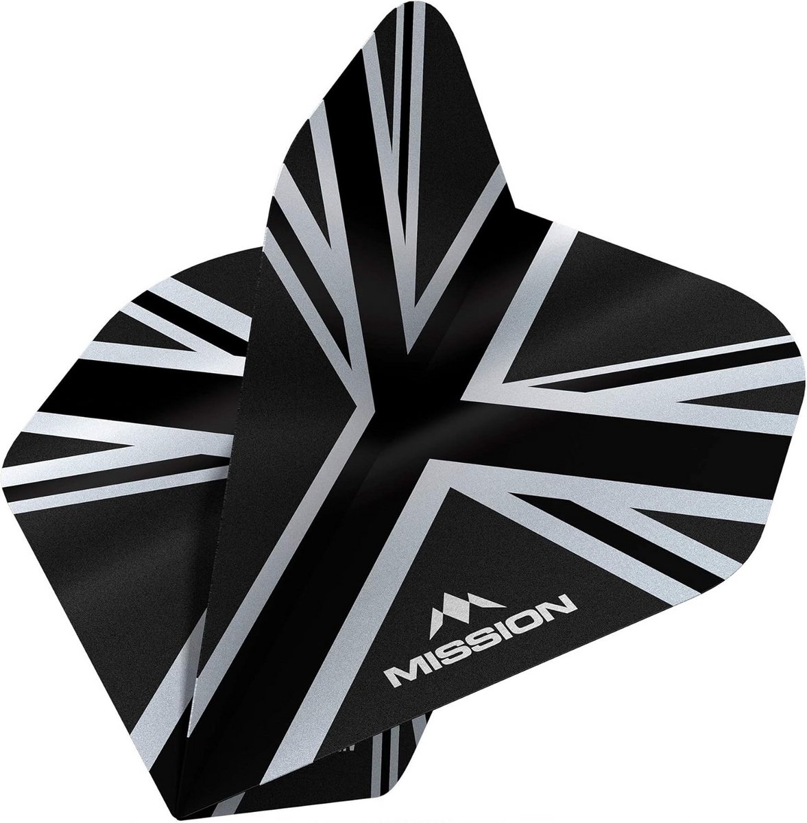 Dart Flights - Vluchten - Darts Spelen - 100 Micron Materiaal - Standaard Vorm - Zwart