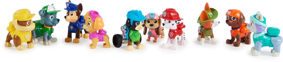 PAW Patrol 10e verjaardag - Alle poten aan dek-cadeauset met 10 PAW Patrol-speelfiguren — afbeelding 9