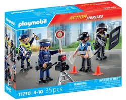 PLAYMOBIL Action Heroes Politie figuren set 71730