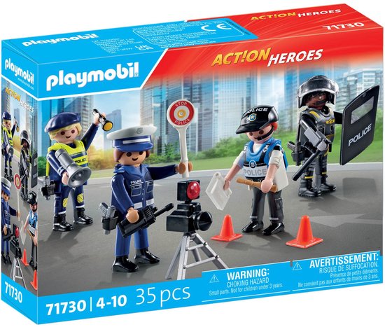 Playmobil 70326 | Politiebureau met politieauto & heli