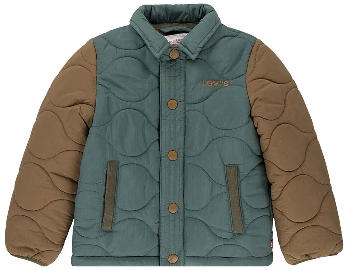Levi´s ® Kids Quilted Jas 14 Years Jongens Dark Forest