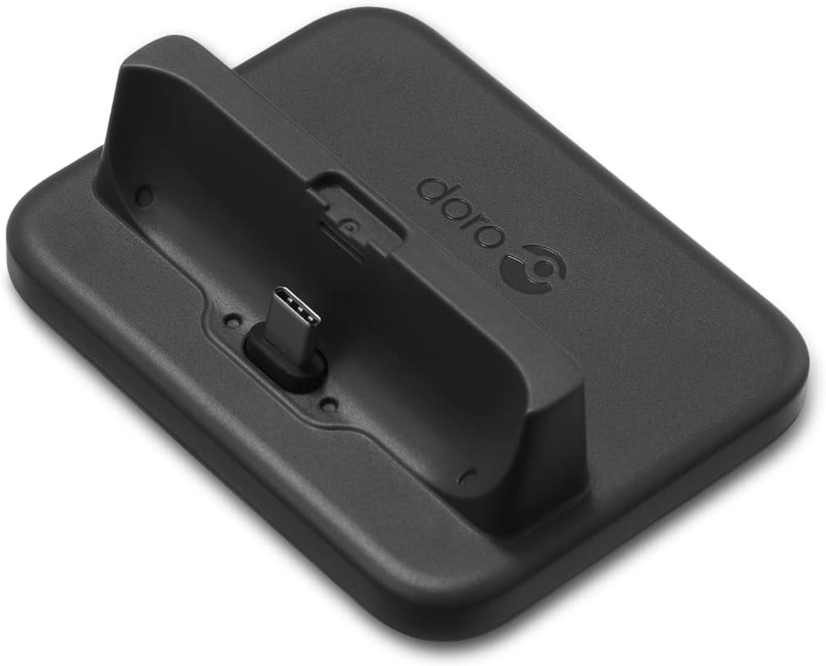 Senioren Mobiele Telefoon met Groot Scherm en Eenvoudige Bediening - Zwart