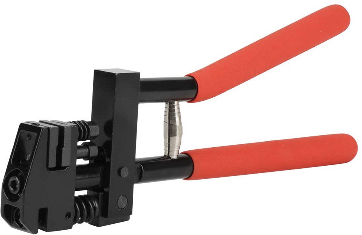 2-in-1 Insteltang voor Metaalplaten t/m 1mm - Handgereedschap voor Flensnaden en Randen Krimpen