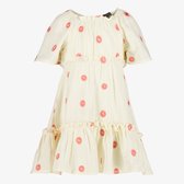 TwoDay meisjes jurk met bloemenprint beige - Maat 92