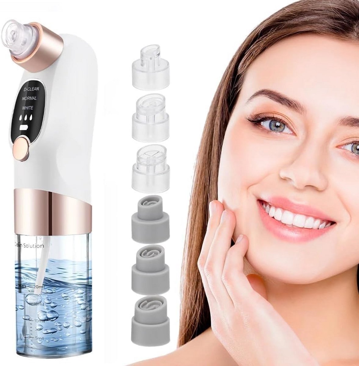 Elektrische Blackhead Verwijderaar voor Diepe Gezichtsreiniging