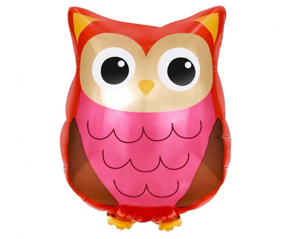 Dieren Uilenfolieballon 40 cm