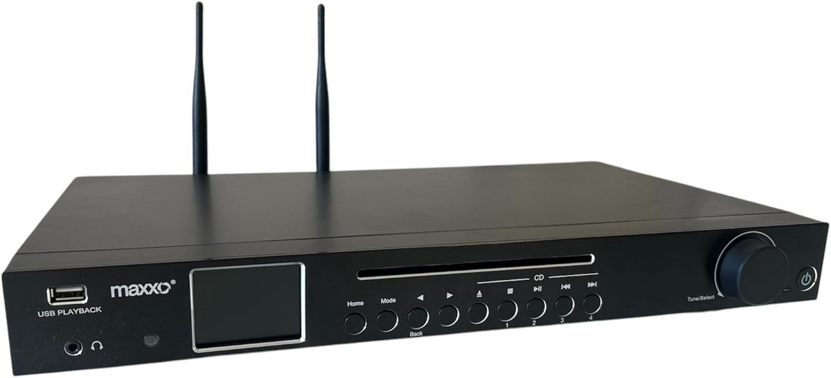 Hi-Fi Tuner met DAB+ Digitale Radio CD Speler Bluetooth en WiFi