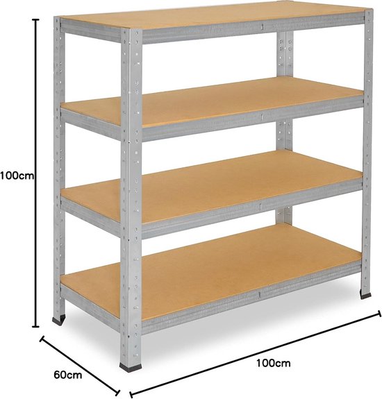 QWORK Onder-Tafel Lade – Metaal, 5-10 Kg Draagkracht, Zelfklevend Of Schroefmontage, Voor Kantoor, Keuken, Badkamer