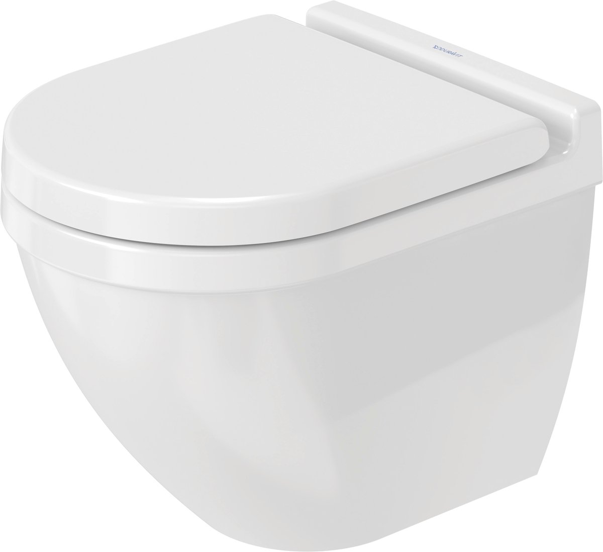 Duravit Starck 3 - Wandcloset, WonderGliss, wit 22270900001