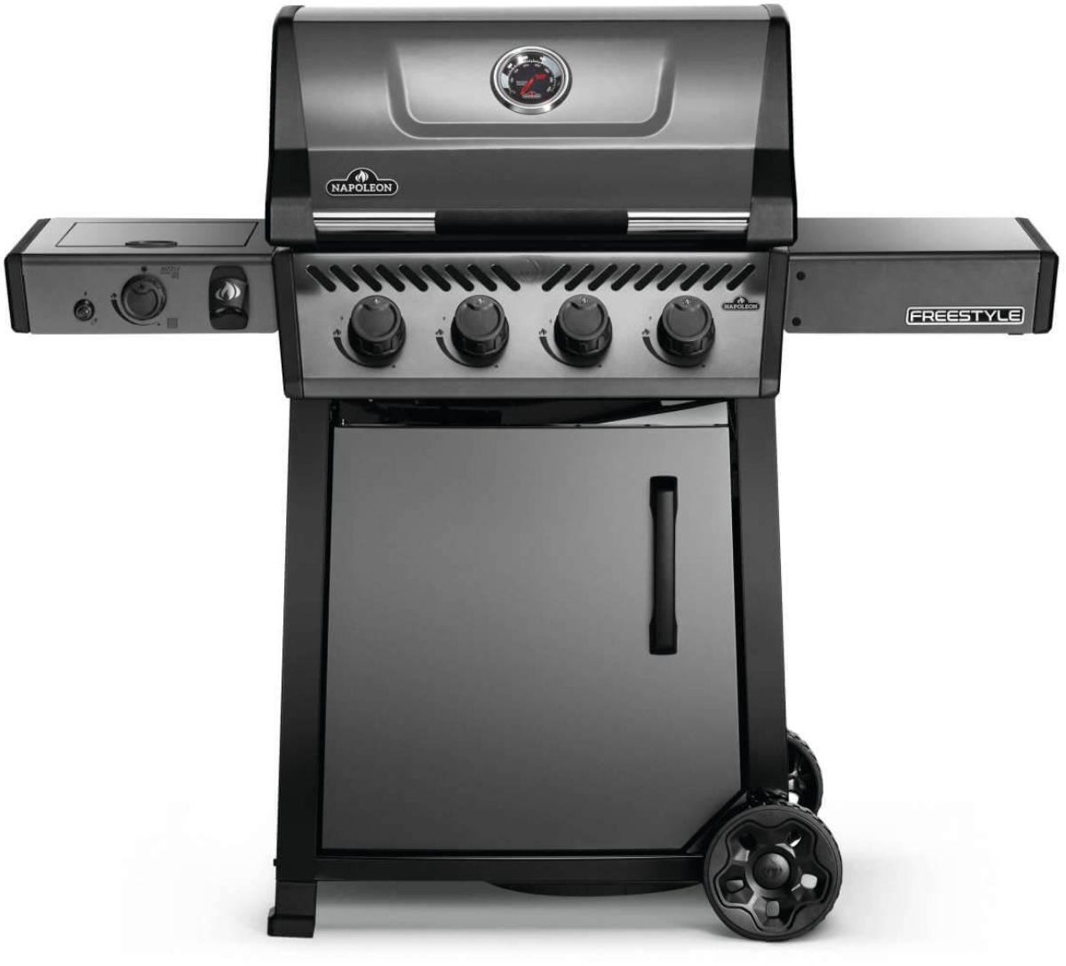 Napoleon Freestyle 425 4 hoofdbranders met SIZZLE ZONE zijbr. en deur graphite