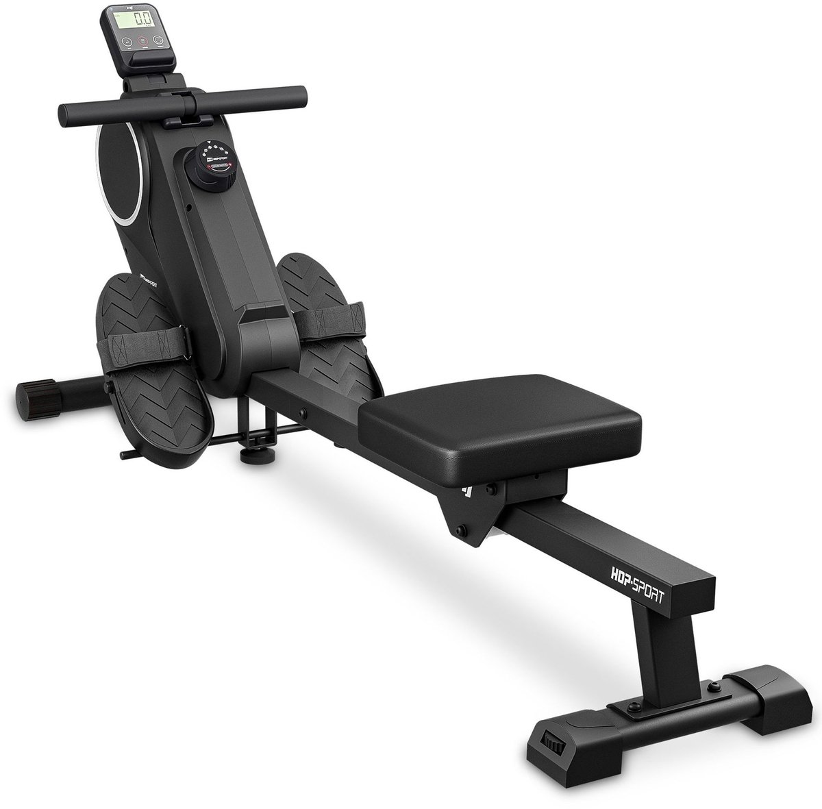 Hop-Sport Creek – Roeitrainer – Magnetische weerstand – 16 trainingsniveaus – Bluetooth Kinomap
