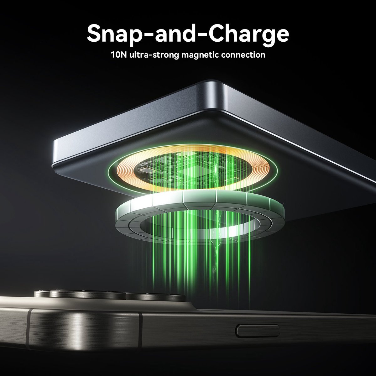 Joyroom Magnetische Powerbank 10.000 mAh Draadloos Laden - afbeelding 3