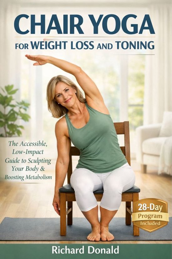 Chair Yoga for Weight Loss and Toning - cover