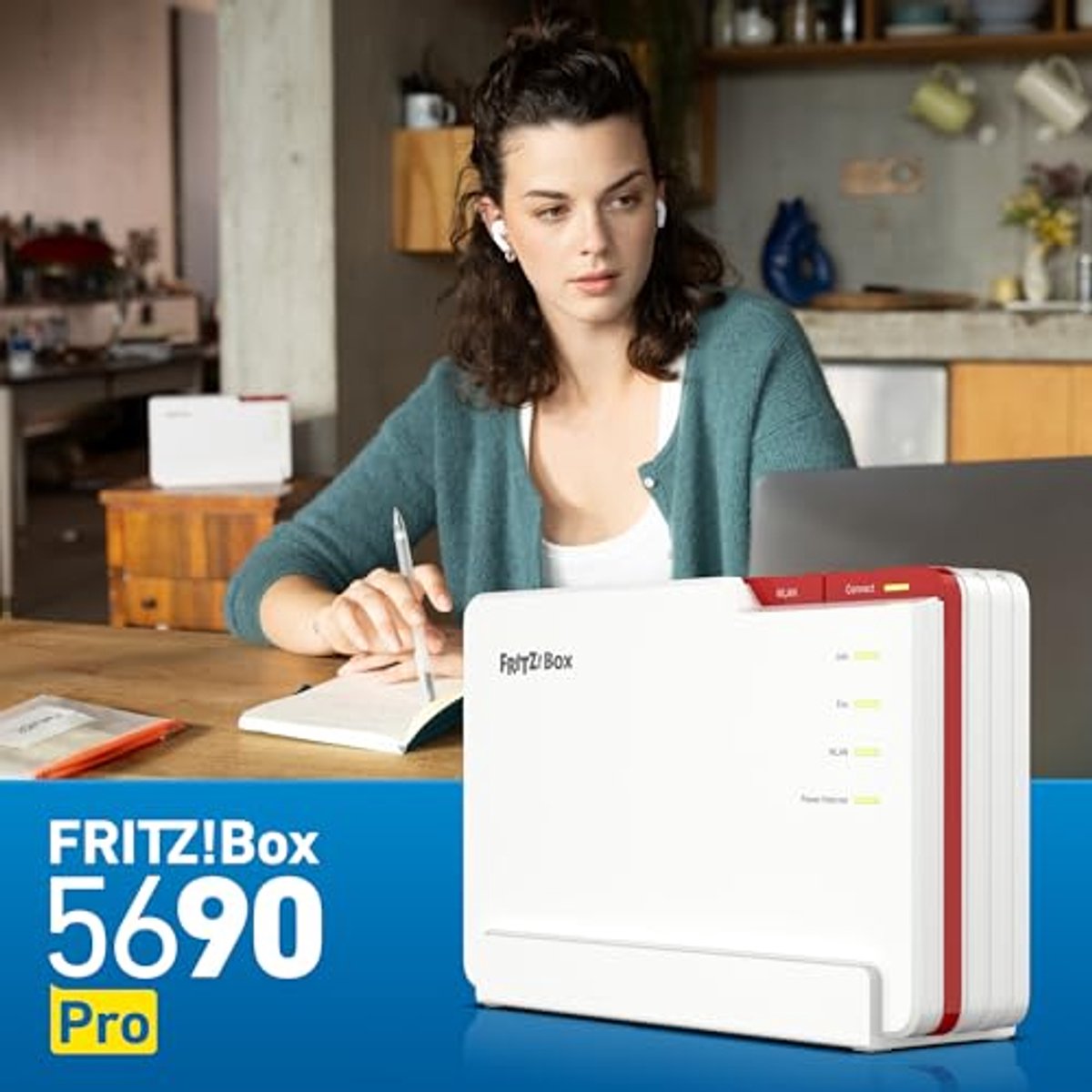 Premium Wi-Fi 7 Router voor Fiber en DSL met Triband tot 18.5 Gbit/s en Mesh Technologie