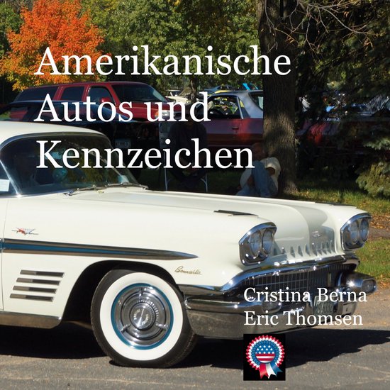Amerikanische Autos und Kennzeichen - cover
