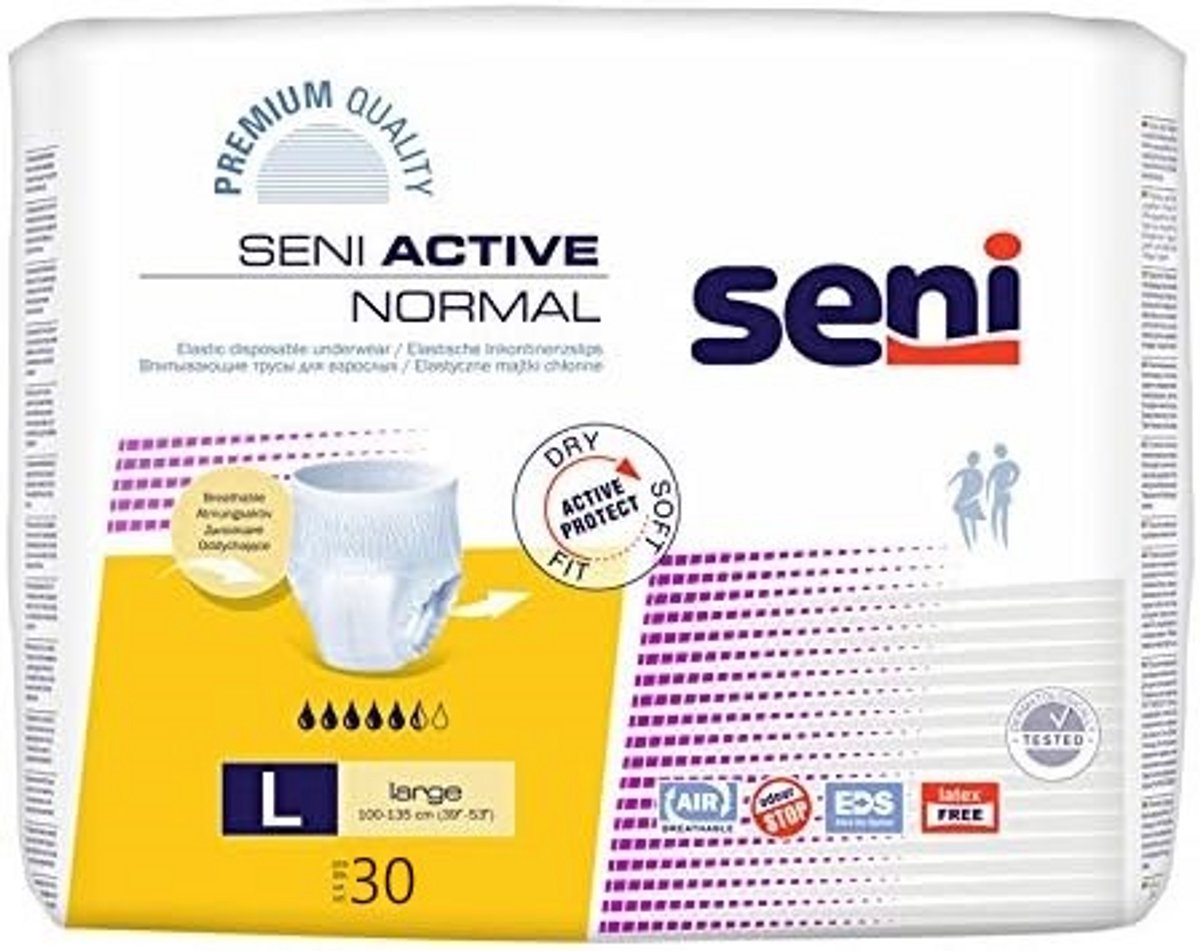 Seni Active Normal Large - 1 pak van 30 stuks