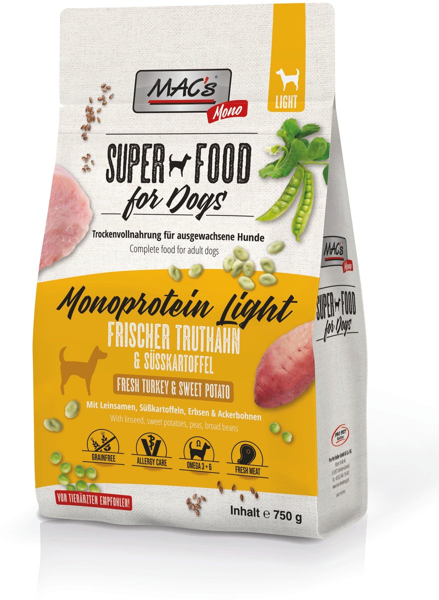 MACs MAC's DOG - Monoprotein Mini Adult Kalkoen - 750g